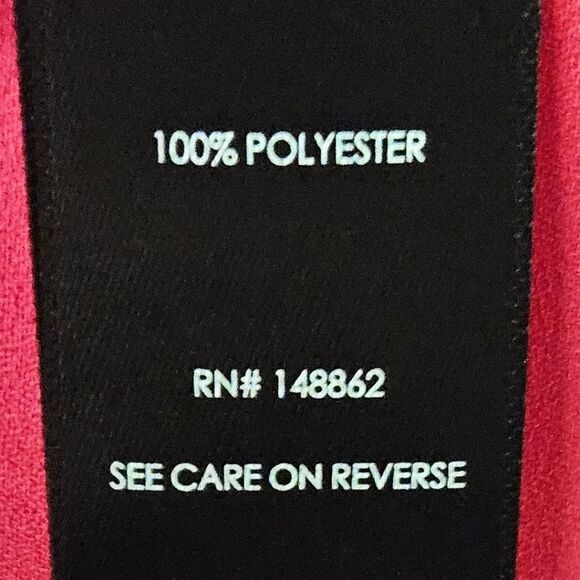 3XTORRID Plus Size Harper Georgette Pink Peacock Pullover 3/4 Sleeve Blouse - Picture 9 of 16